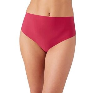 B.tempt'd by Wacoal B.bare Hi-Waist Thong Underwear 979267 - Persian Red